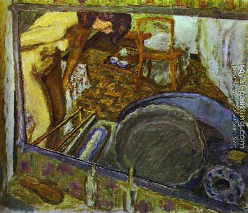 Pierre Bonnard : Tub in a Mirror